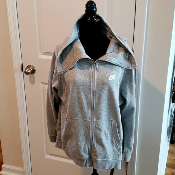 Nike Jackets & Blazers - NIKE WOMEN'S FUNNEL NECK FLEECE HOODIE